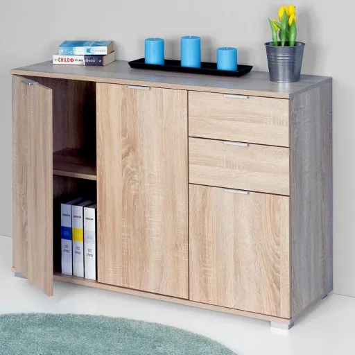 Schubladenkommode Alba Typ DB131 Eiche