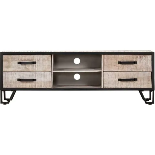 TV-Schrank 120x30x40 cm Akazienholz massiv