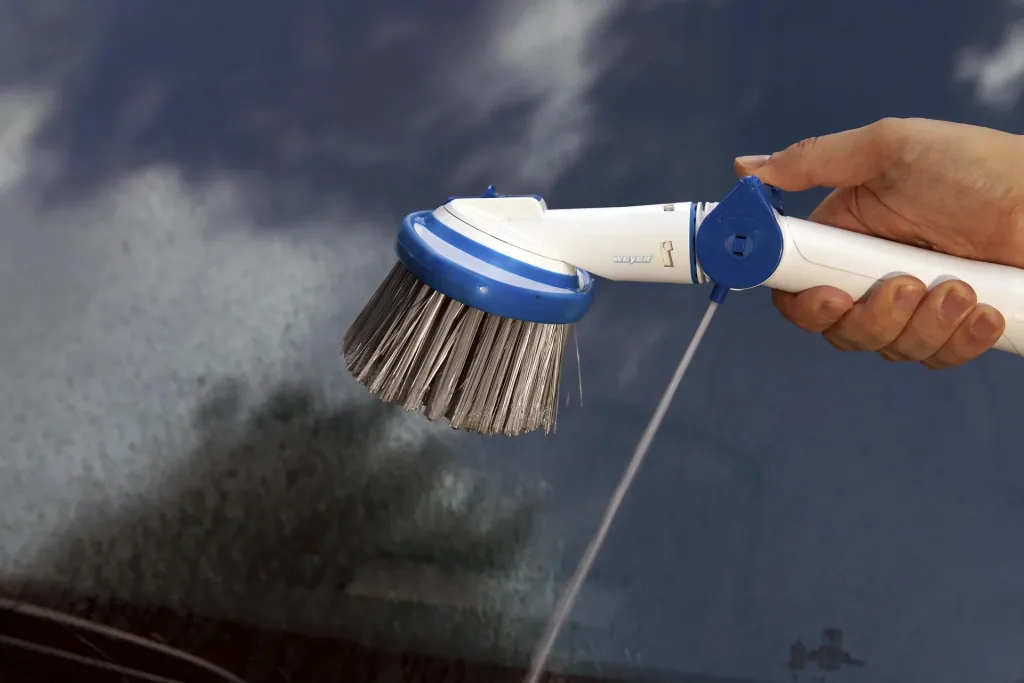 Handwaschbürste WEYER BRUSH - Soft - mit 2 Sprühdüsen