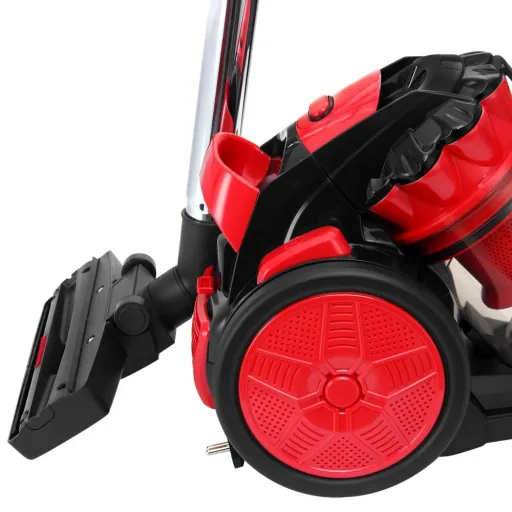 Staubsauger - max. 900 Watt - Eco Power - Multi Zyklon Rot