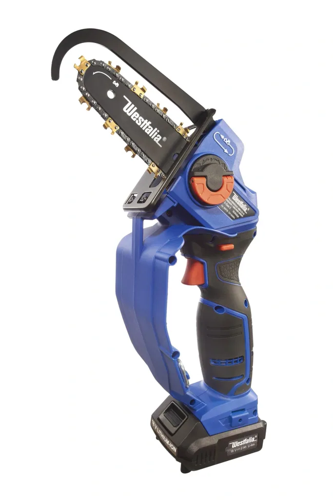 Akku Einhand-Powersäge "X-SAW II", 18 Volt, LI-ION (Akku, Ladegerät und Verlängerungshandle sind nicht enthalten)