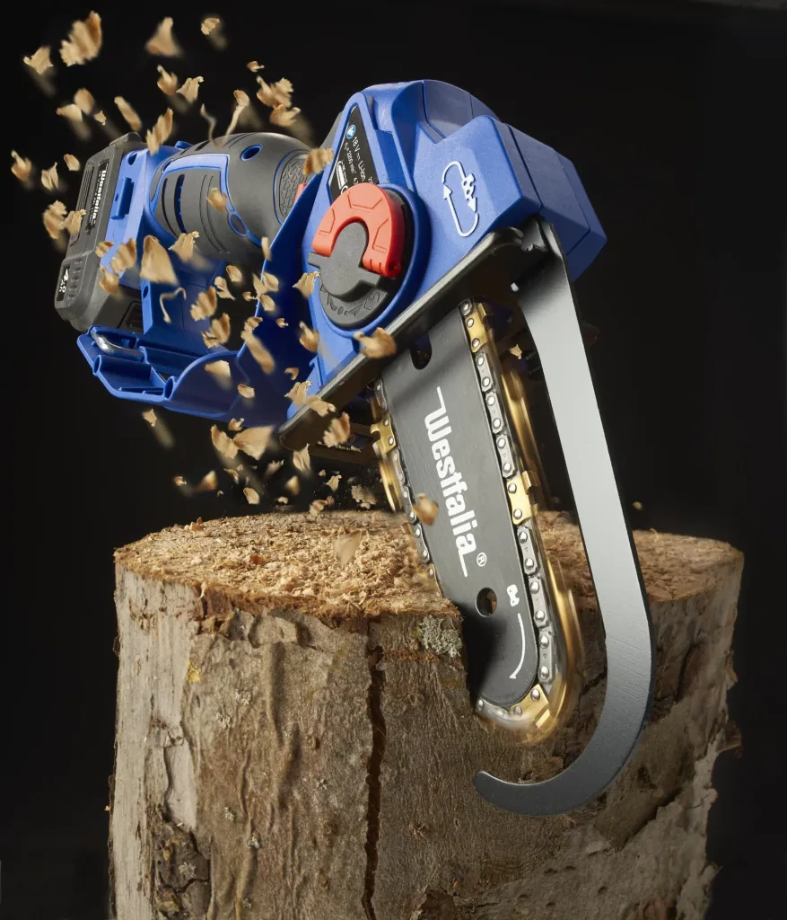 Akku Einhand-Powersäge "X-SAW II", 18 Volt, LI-ION (Akku, Ladegerät und Verlängerungshandle sind nicht enthalten)