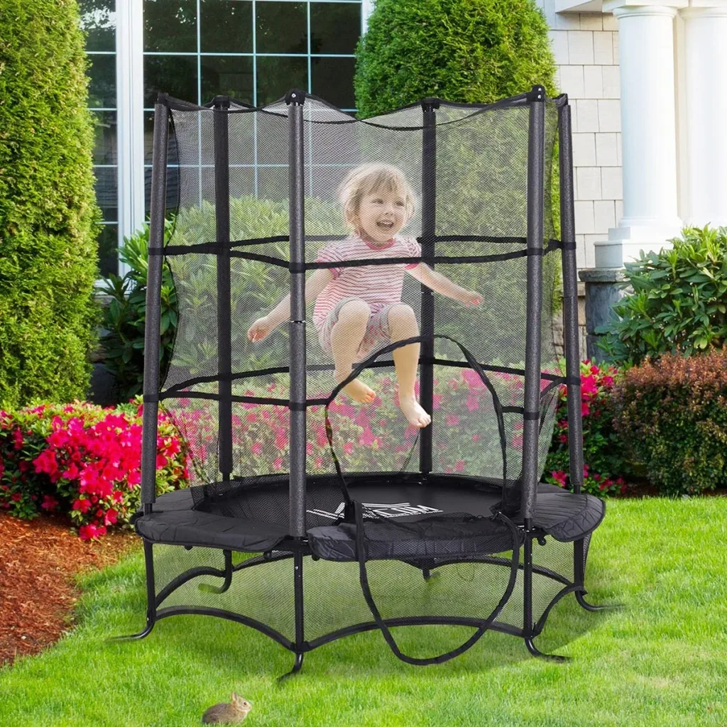 Trampolin für Kinder schwarz