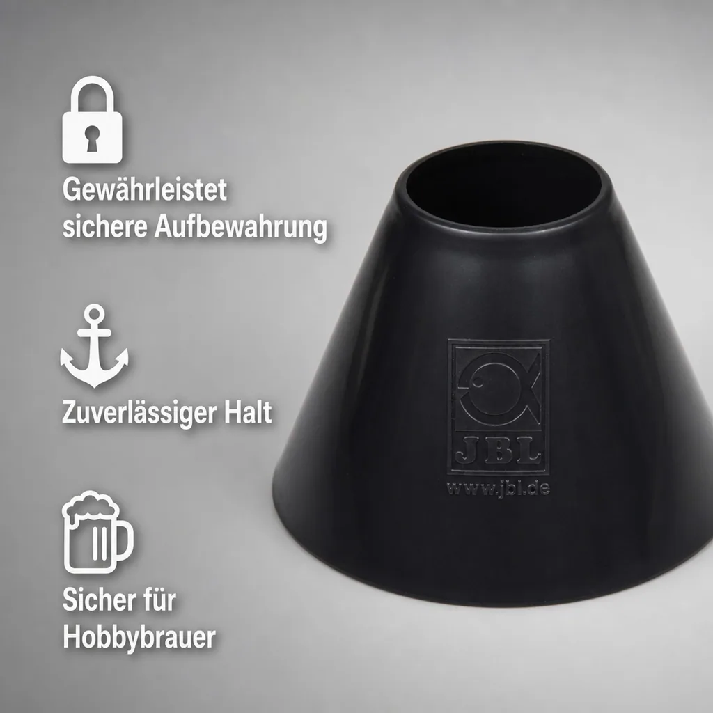 Standfuss, Standfuß Halterung für CO2-Flasche 0,5 kg