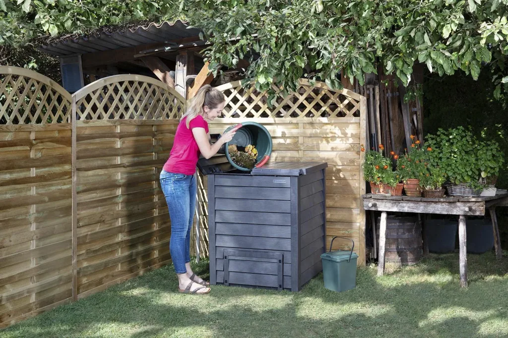 Komposter "Thermo-Wood", ohne Bodengitter, 600 Liter