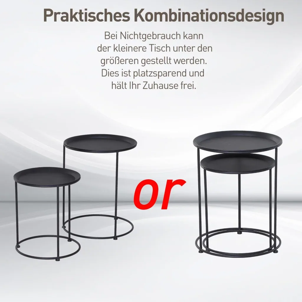 Beistelltisch im 2er-Set