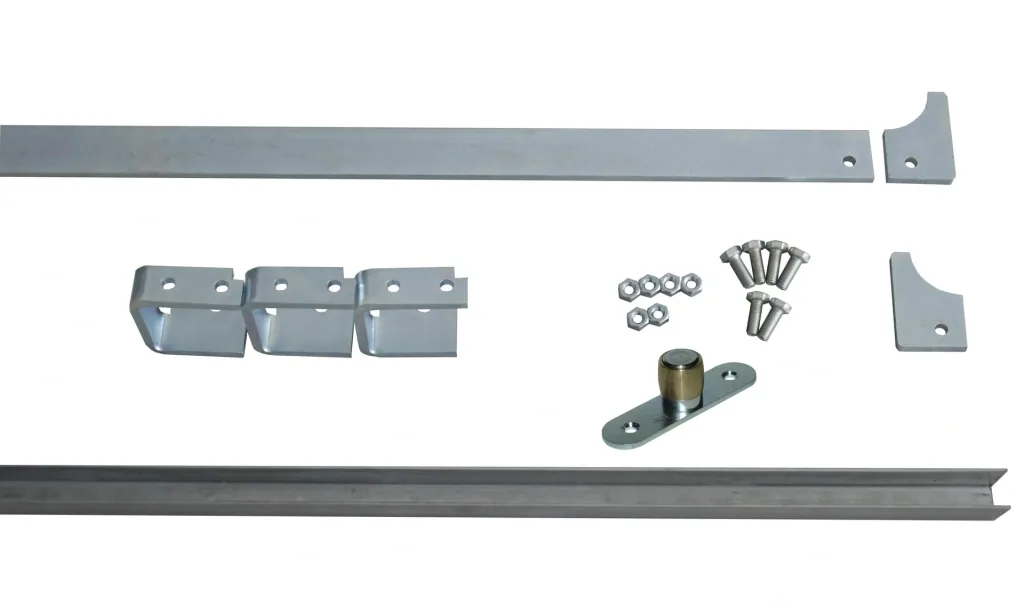 Laufschienen-Set 50 x 10 mm, 1,85 m lang