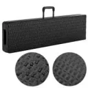 Bierbänke / Klappbank 2er-Set - schwarz- 180cm