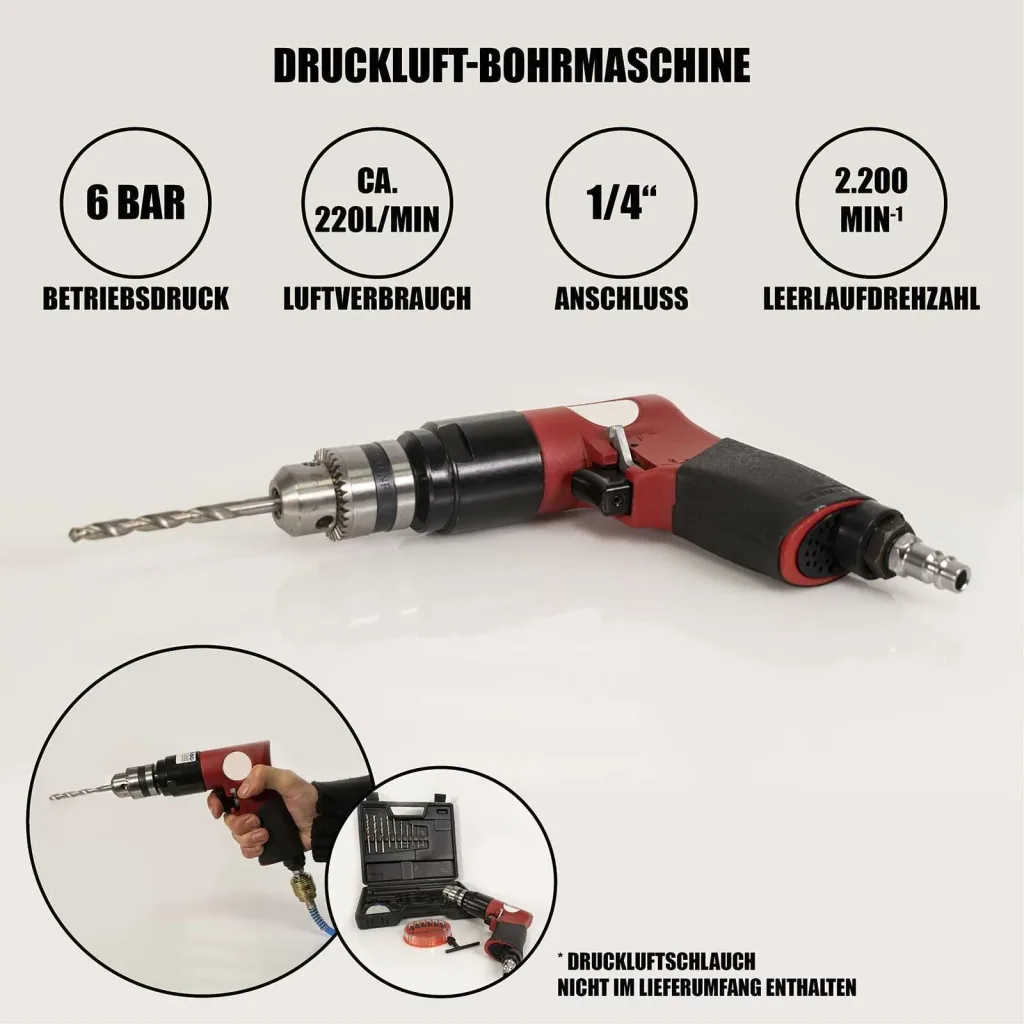 Druckluft-Bohrmaschine