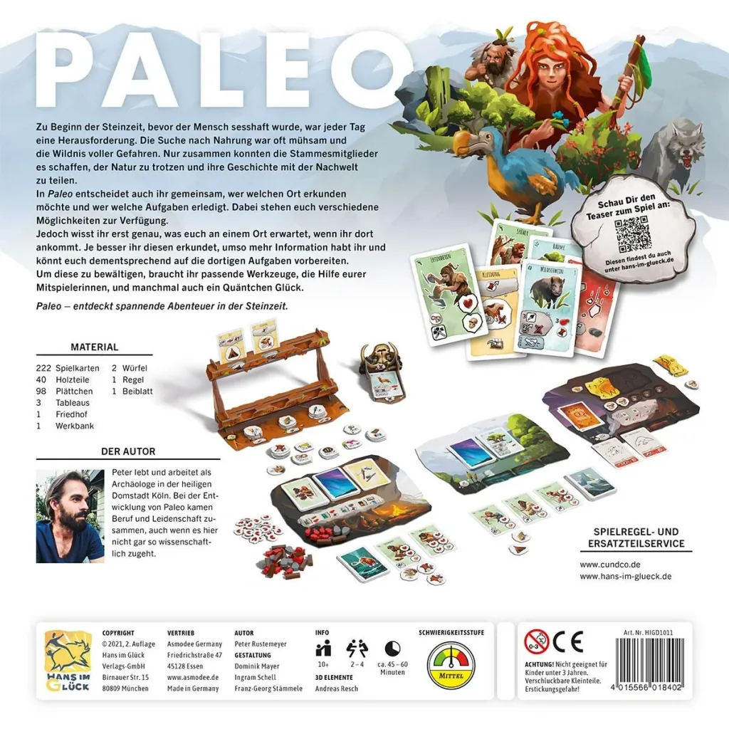 Gesellschaftsspiel Paleo