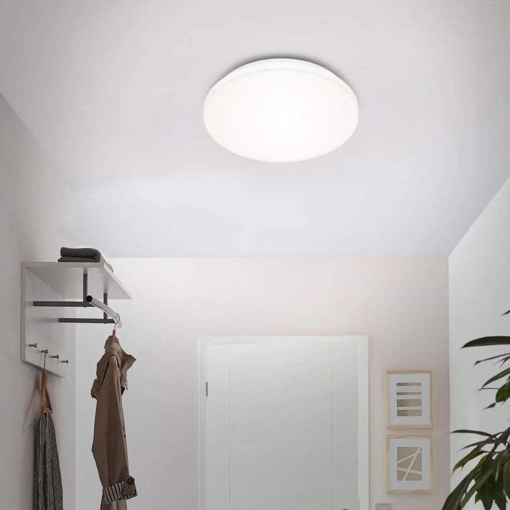 Rahmenloses LED Panel, rund, Ø 30, 12 Watt, weiß