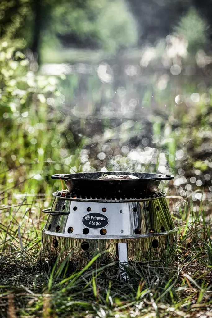 Grill-Feuerpfanne gp30h mit zwei Henkeln