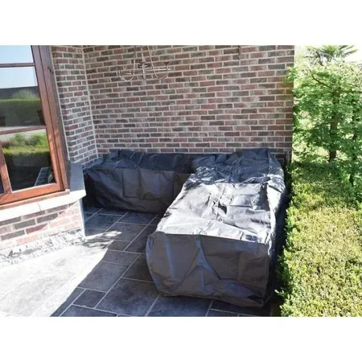 Gartenabdeckung für L-förmiges Lounge-Set - 250 cm