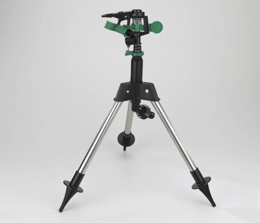 Set Mini-Impulsregner auf 3-Bein-Stativ + Sport- und Spiel-Rasensamen, 10 kg