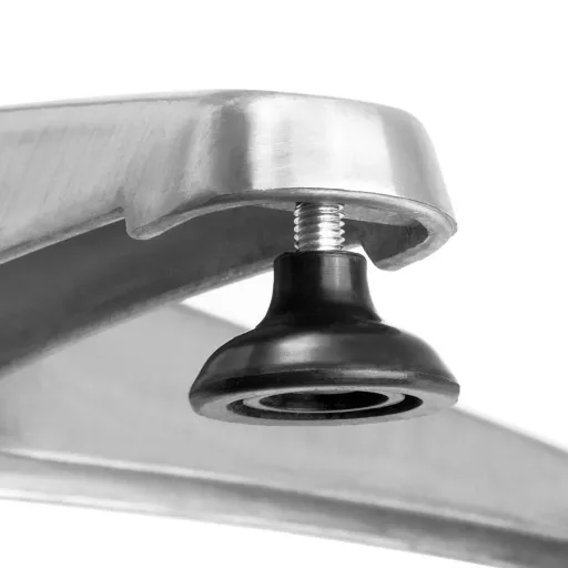 Tisch Aluminium Ø60cm in der Höhe verstellbar