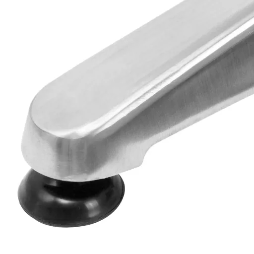 Tisch Aluminium Ø60cm in der Höhe verstellbar