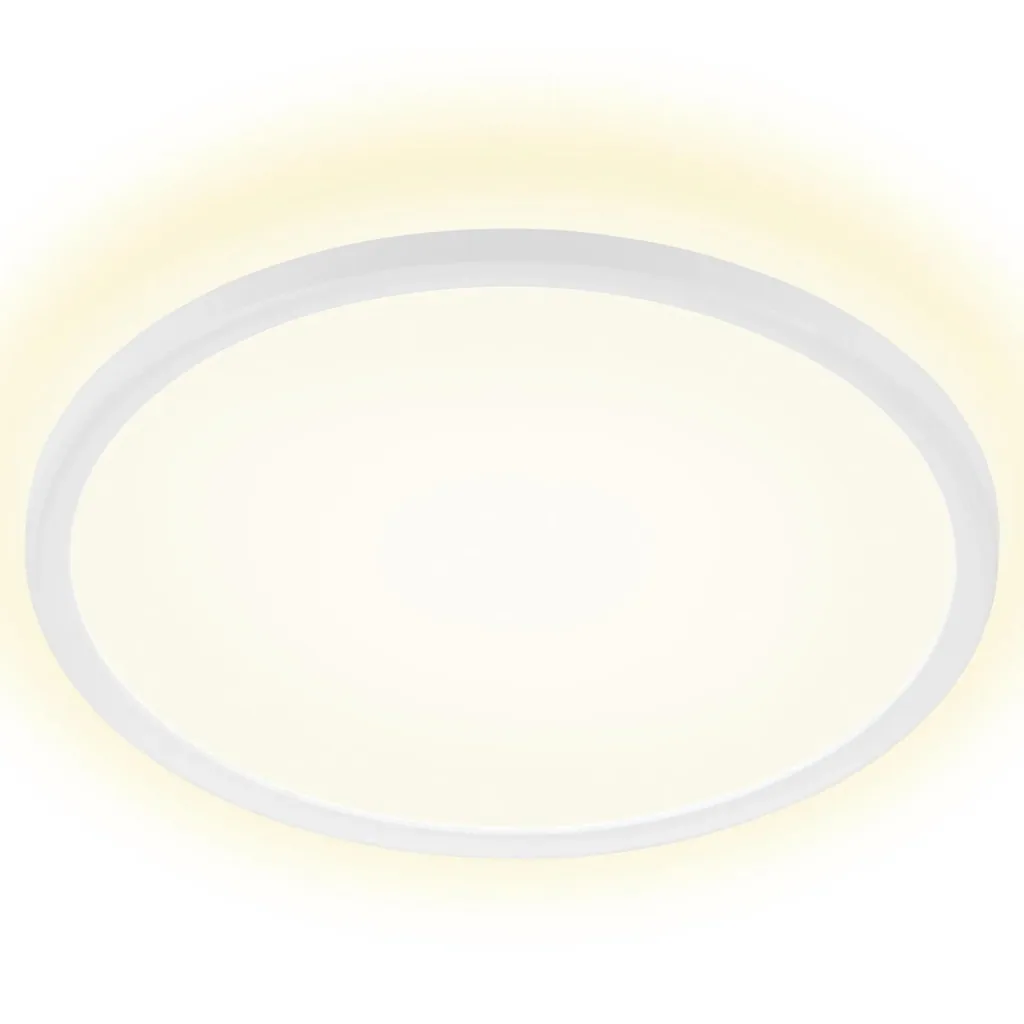 Ultraflaches LED Panel, rund, Ø 42 cm, 3000 Lumen, 22 Watt, weiß