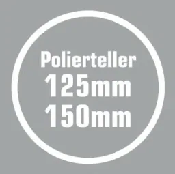Exzenter Poliermaschine - 900 Watt - 15 mm Hub - im XXL Set