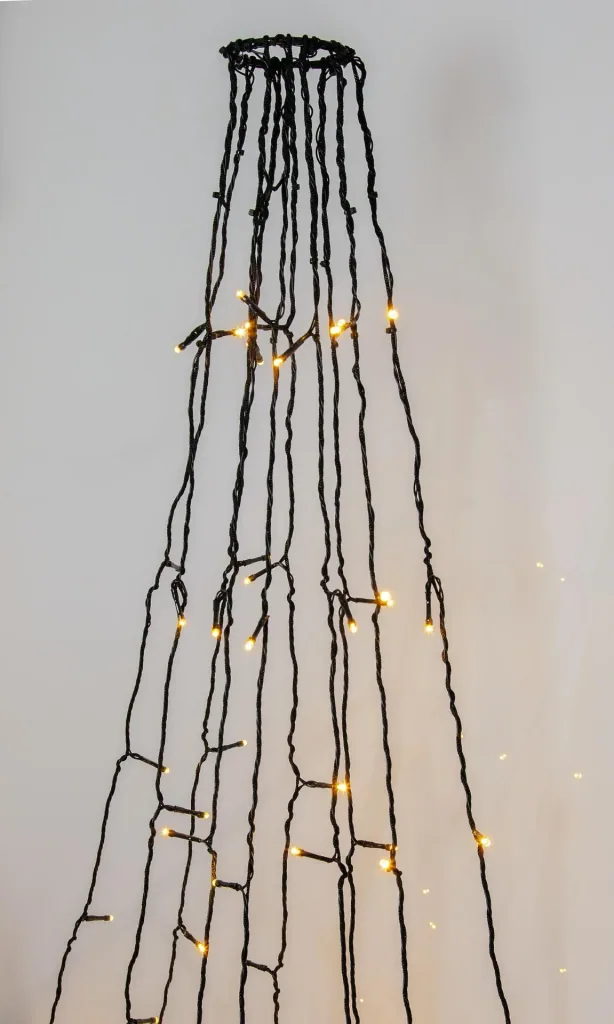 Lichterschnüre mit 360 LEDs für den Innen- und Außenbereich