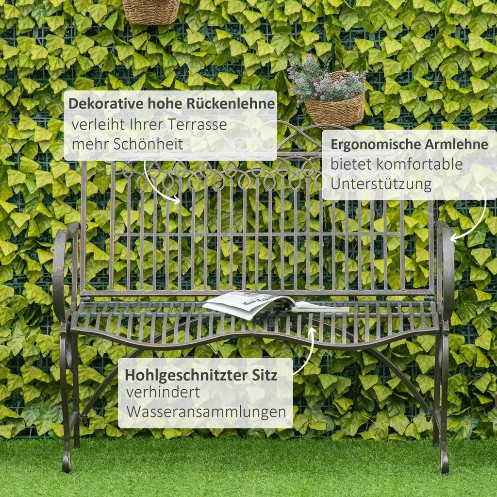 Gartenliege - klappbar - mit Sonnenschirm - Beige - 187 x 58 x 36 cm