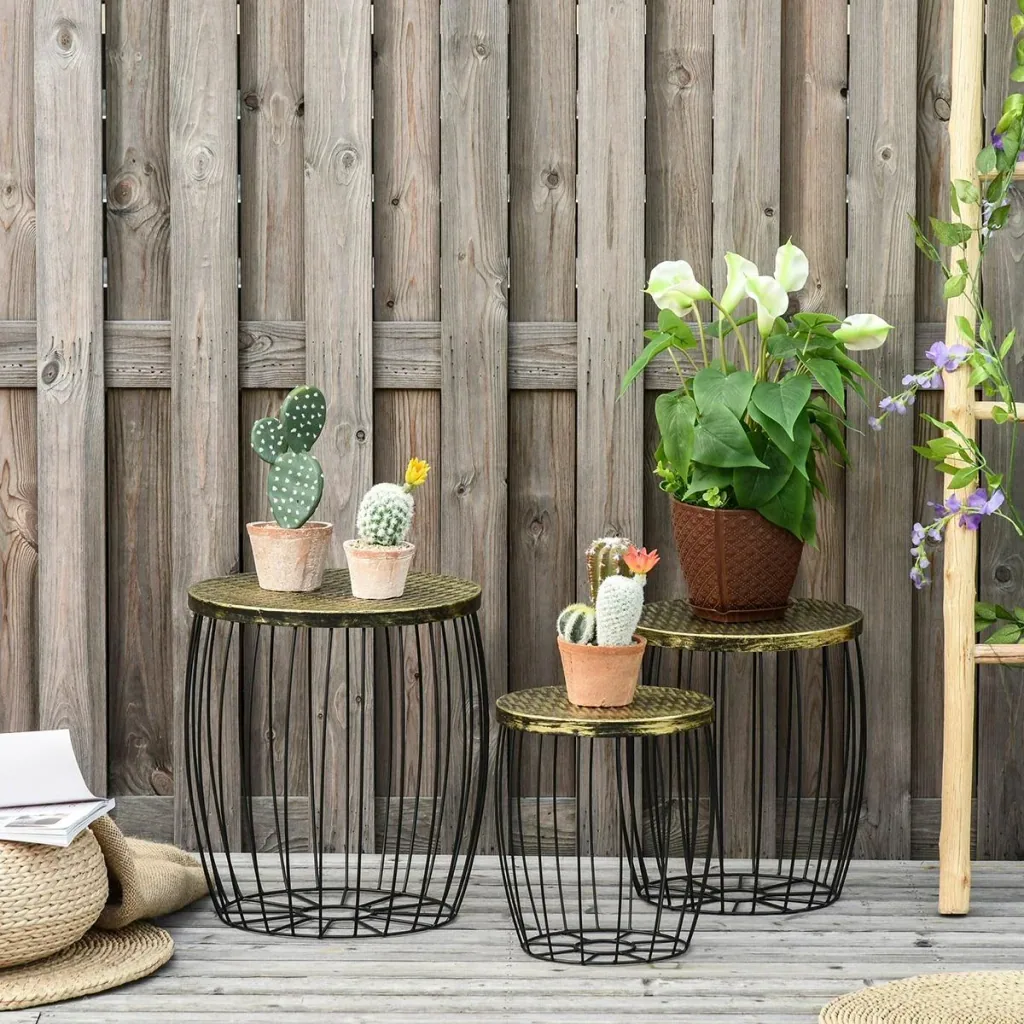 3er-Set Couchtische Beistelltische