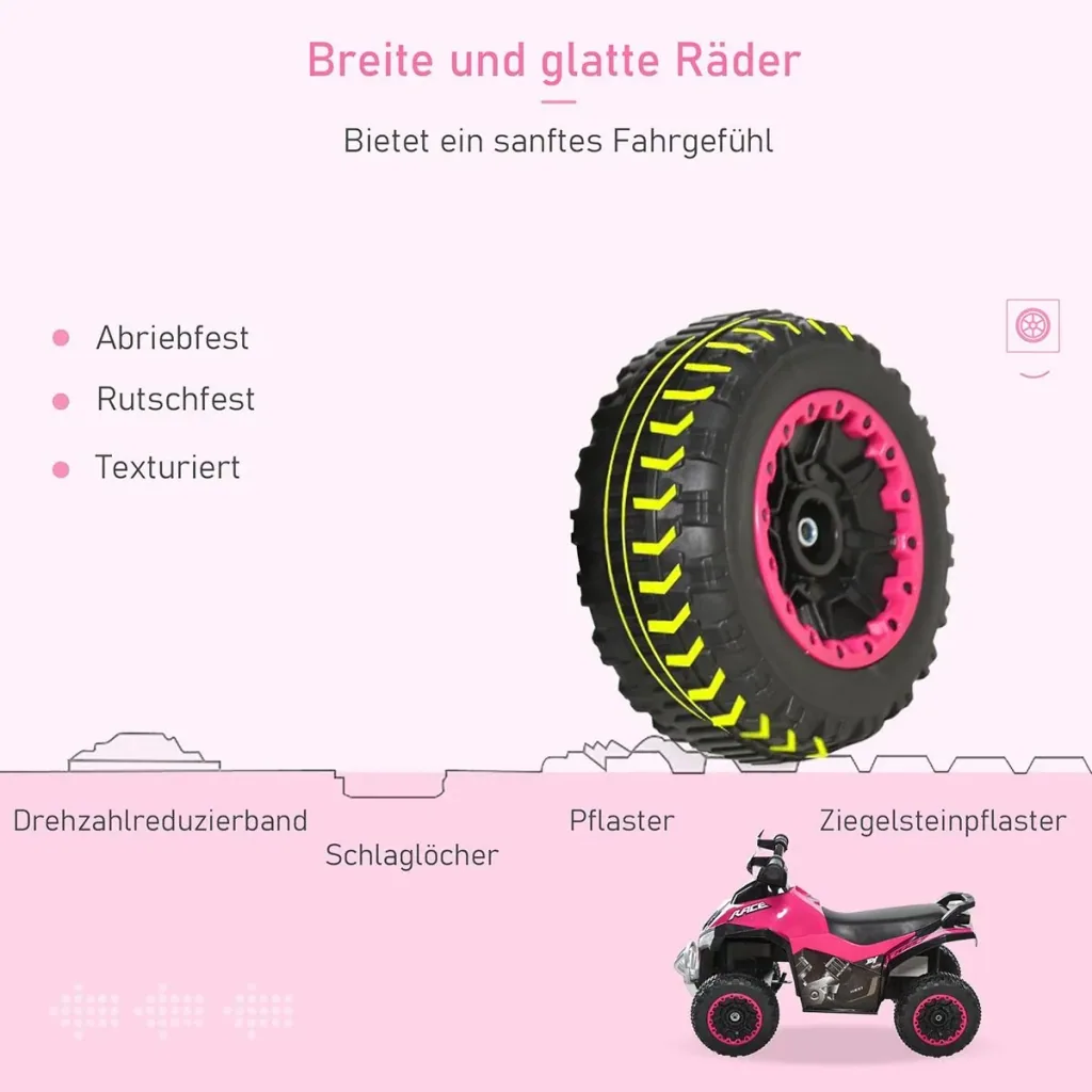Rutscherfahrzeug mit Licht und Musik gelb
