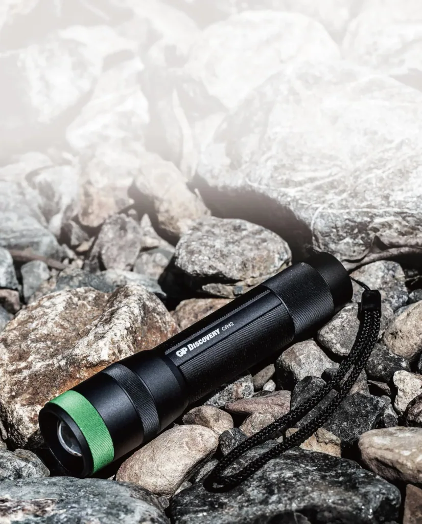 DISCOVERY wiederaufladbare Akku Taschenlampe mit 1000 Lumen, IPX7