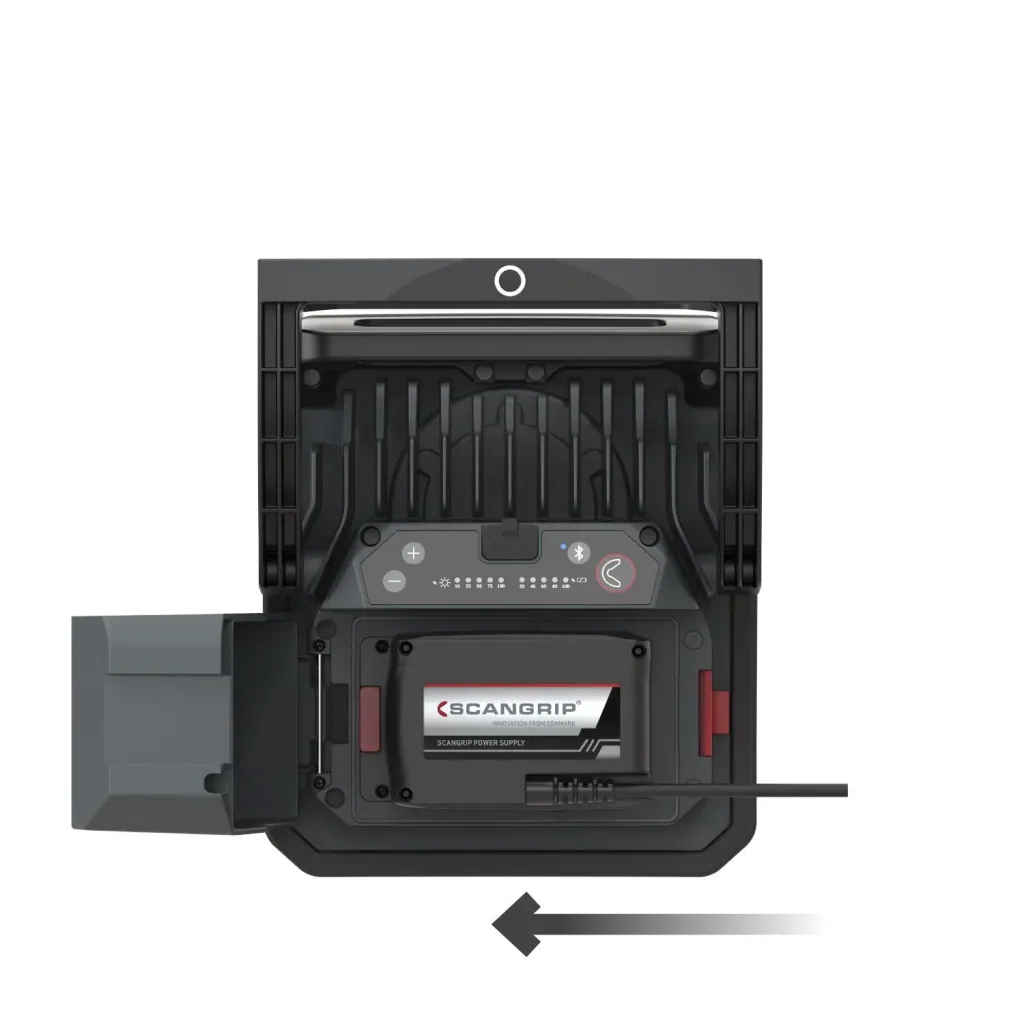 Handflutlichtstrahler NOVA 10 CAS mit abnehmbarem Diffuser L