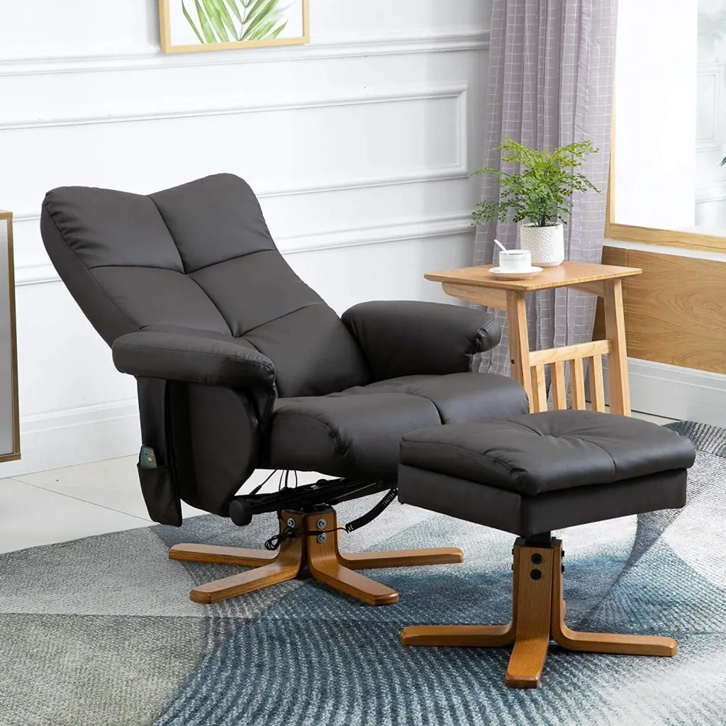 Massagesessel mit Fußhocker