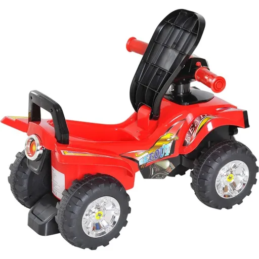 Elektroauto Kindermotorrad mit Musik und Licht Rot