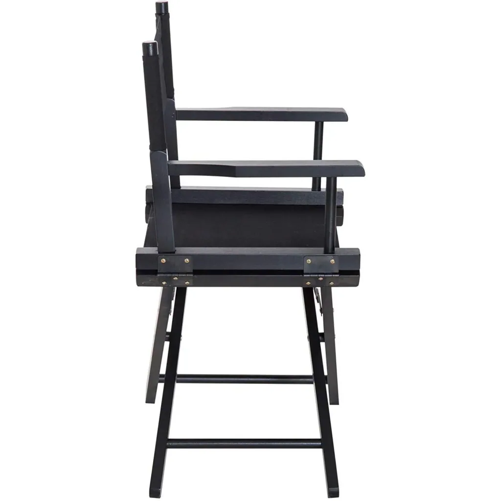 Gartenstuhl Klappbar Regiestuhl Landhaussessel H83cm Buche Schwarz