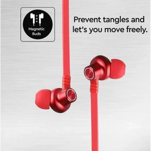VT-6166 Headset Sport bluetooth - In-Ear-Kopfhörer - rot