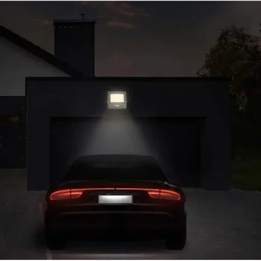 VT-158S LED-Flutlicht mit Sensor - 50 W - 4000 Lm - 3000K - Weiß