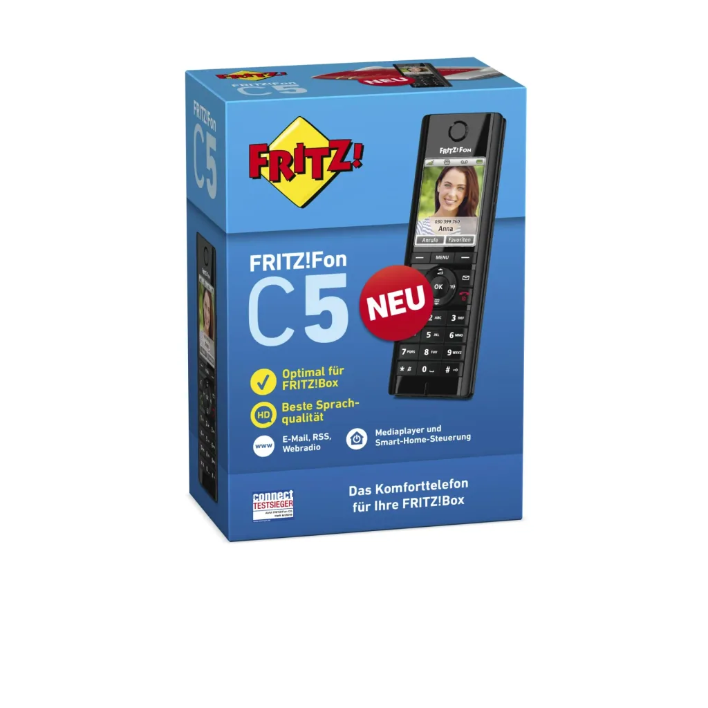 FRITZ!Fon C5, IP-Telefon Schnurlos