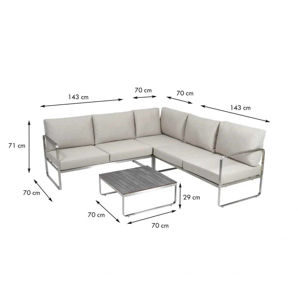 Gartenmöbel-Lounge-Set "Sydney"  