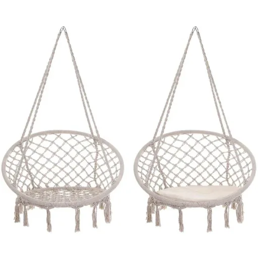 Hängesessel Rund - Creme Ø61cm