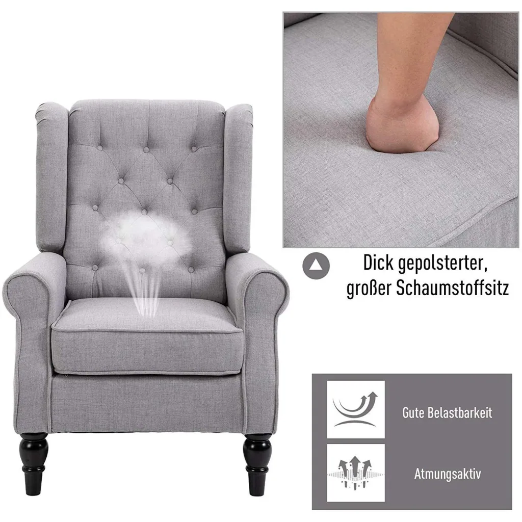 Relaxsessel mit Tufting