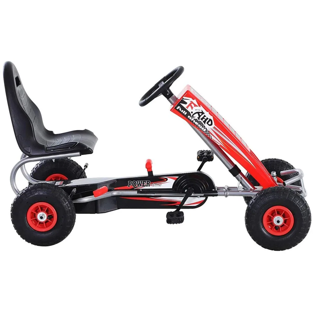 Go-Kart mit Handbremse