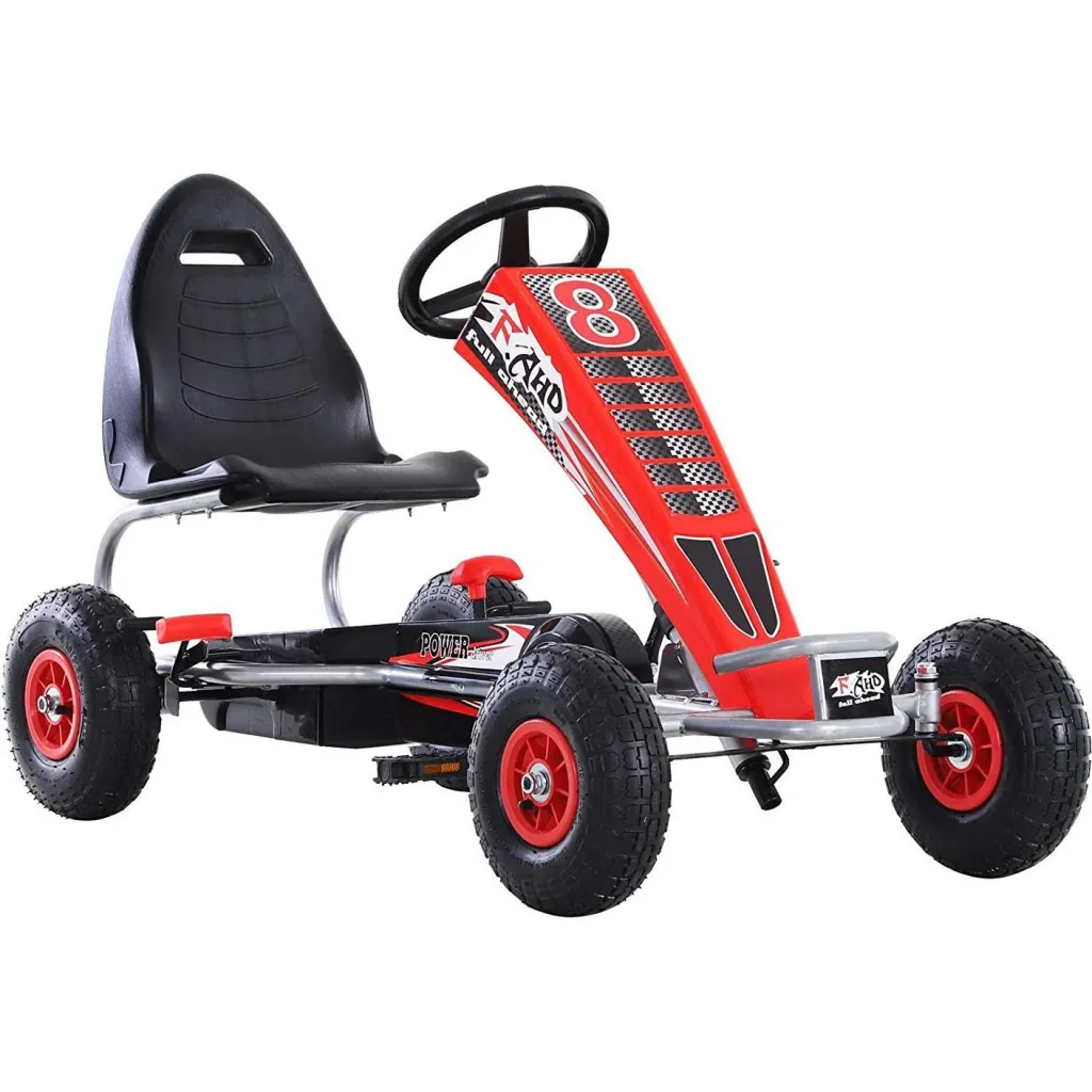 Go-Kart mit Handbremse