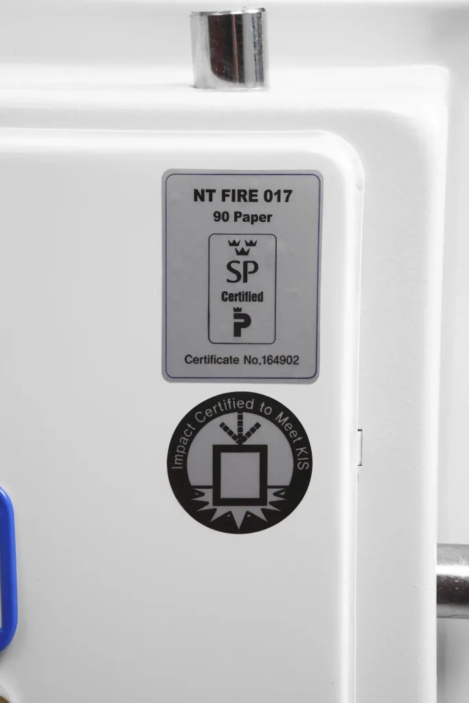 Feuerschutztresor Fire Fighter Größe 2 mit Schlüsselschloss