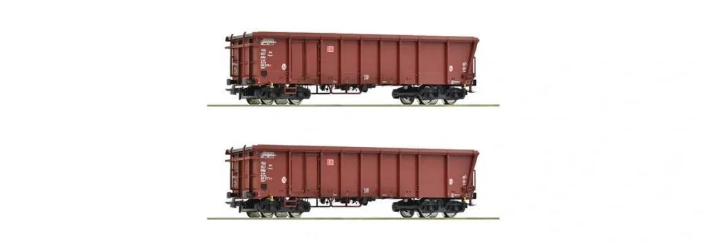 2er Set Rolldachwagen DB-AG