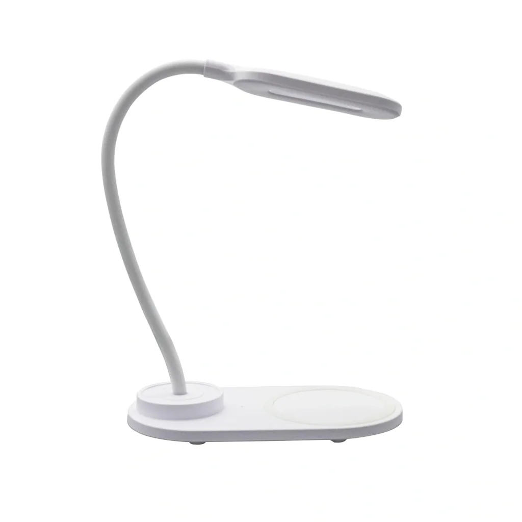 LED Schreibtischlampe mit QI Ladepad 5 Watt, Lichfarbe umschaltbar