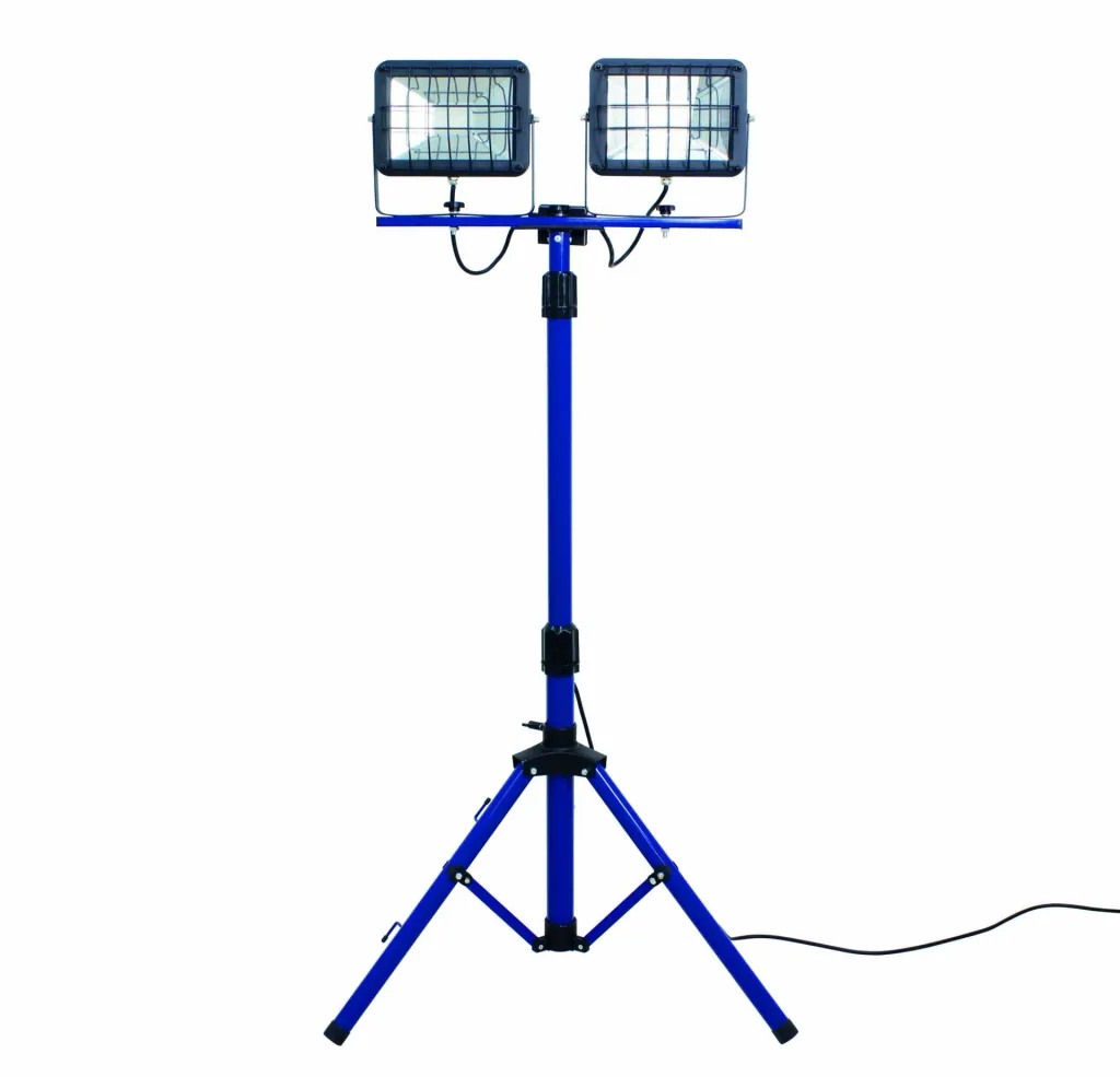 LED-Strahler 2 x 30W auf Stativ ,mit Samsung-Chip