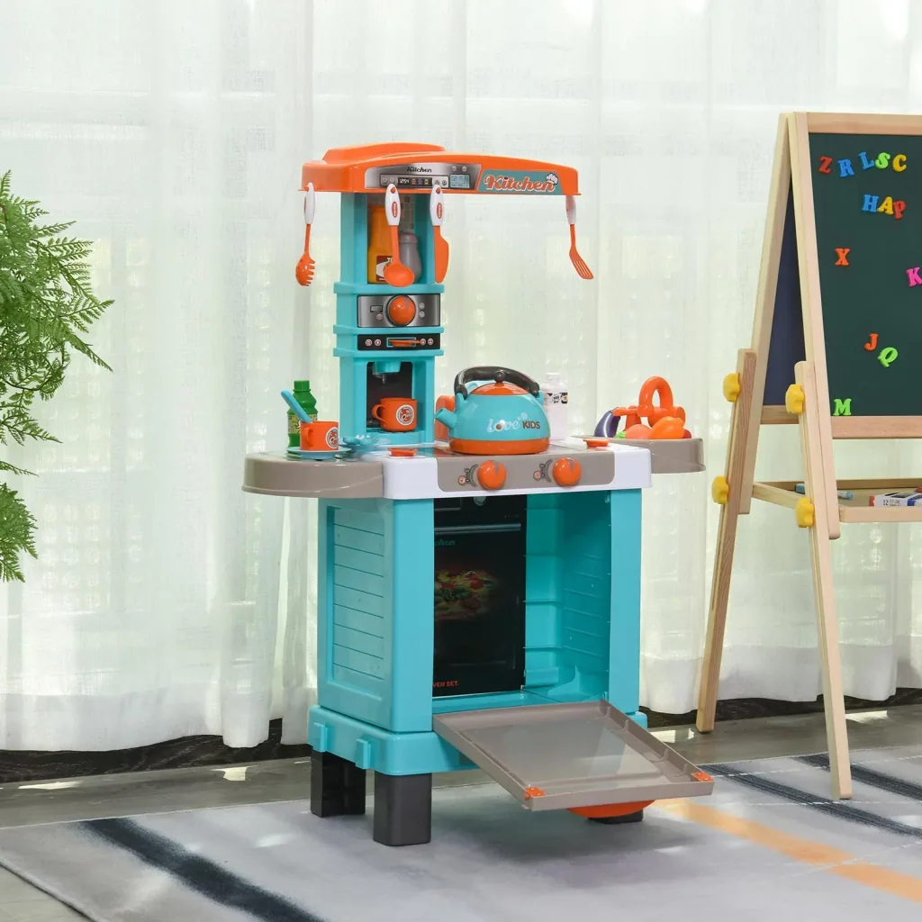 Kinderspielküche mit Licht- und Soundeffekten