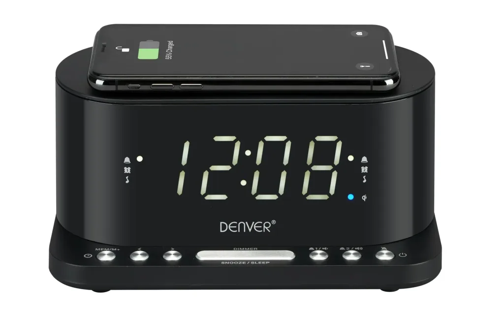 Radiowecker CRQ-110 mit Induktionsladefläche