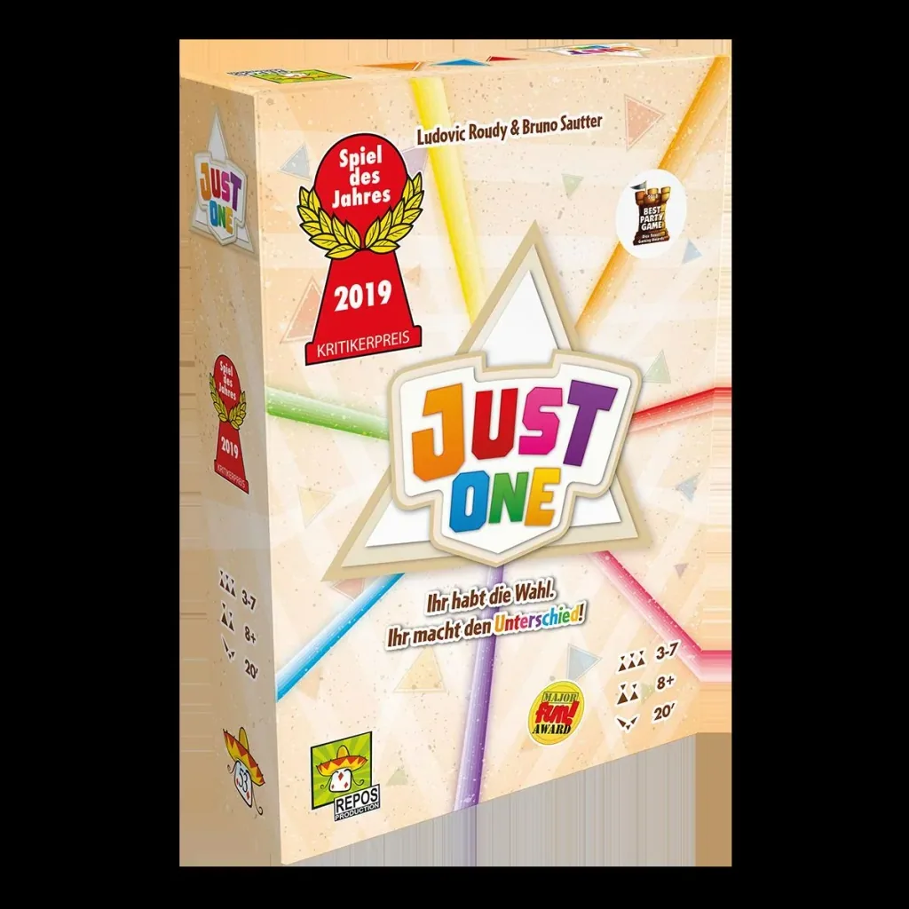 Gesellschaftsspiel Just One ("Spiel des Jahres 2019")