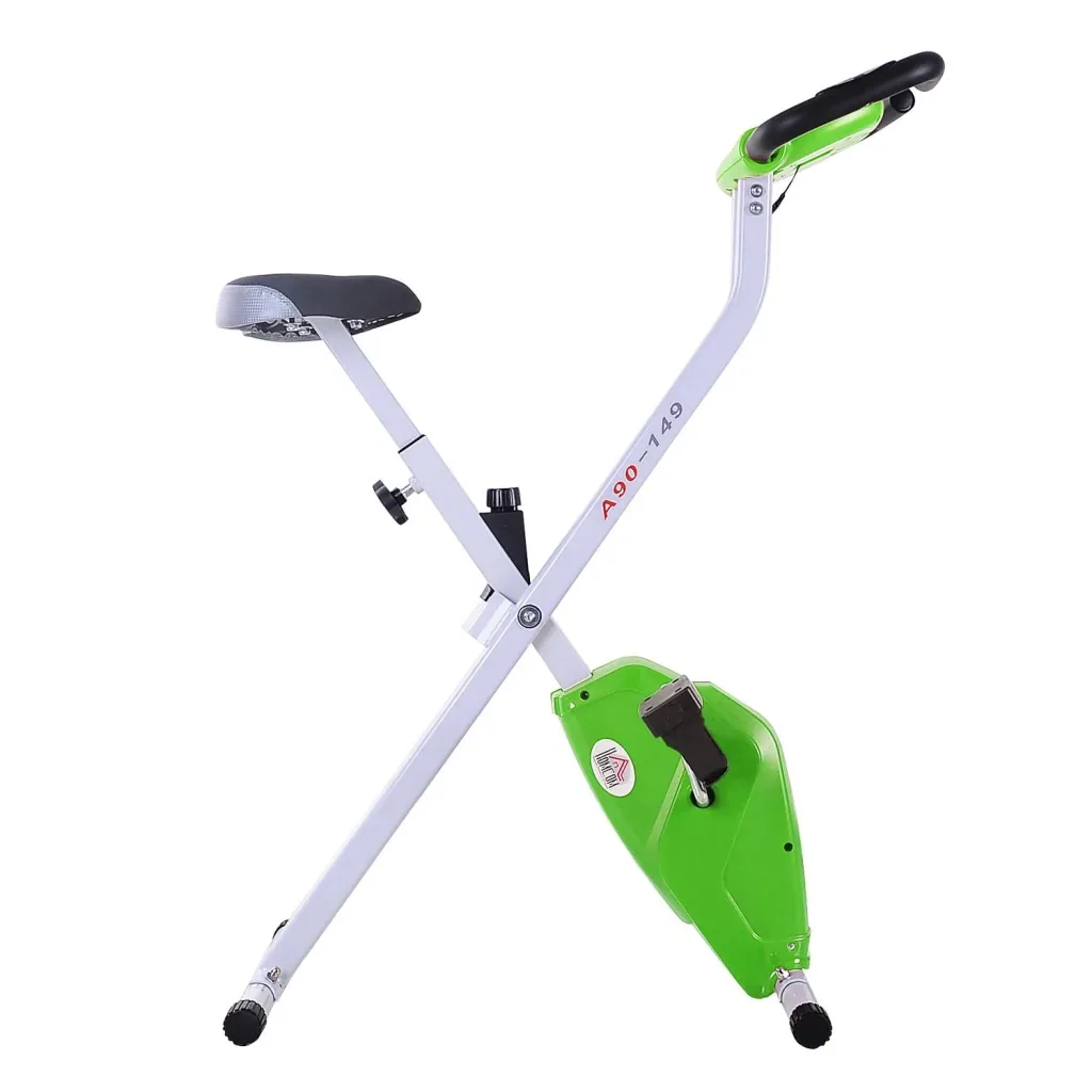 Heimtrainer mit LCD-Monitor, grün