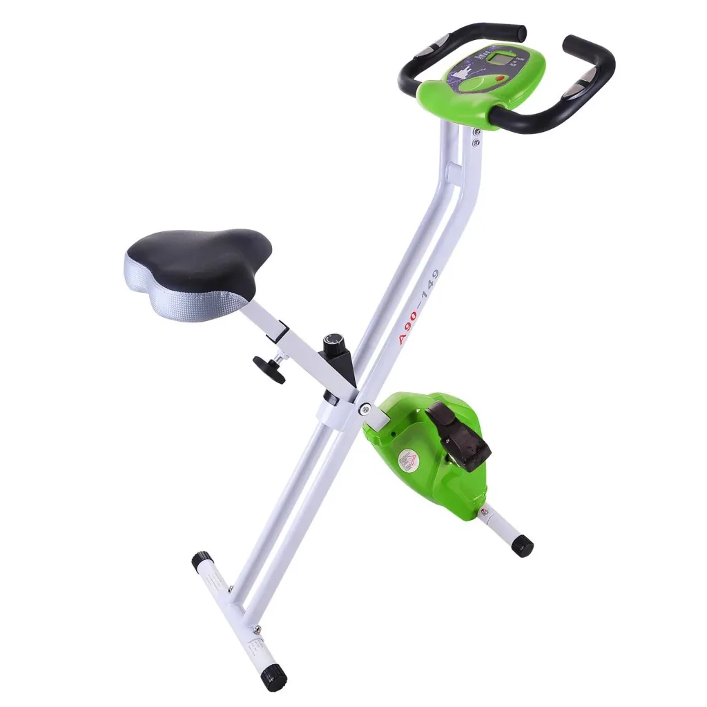 Heimtrainer mit LCD-Monitor, grün
