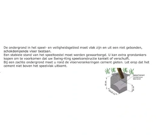 Spieltürm Maria mit Schaukeln und