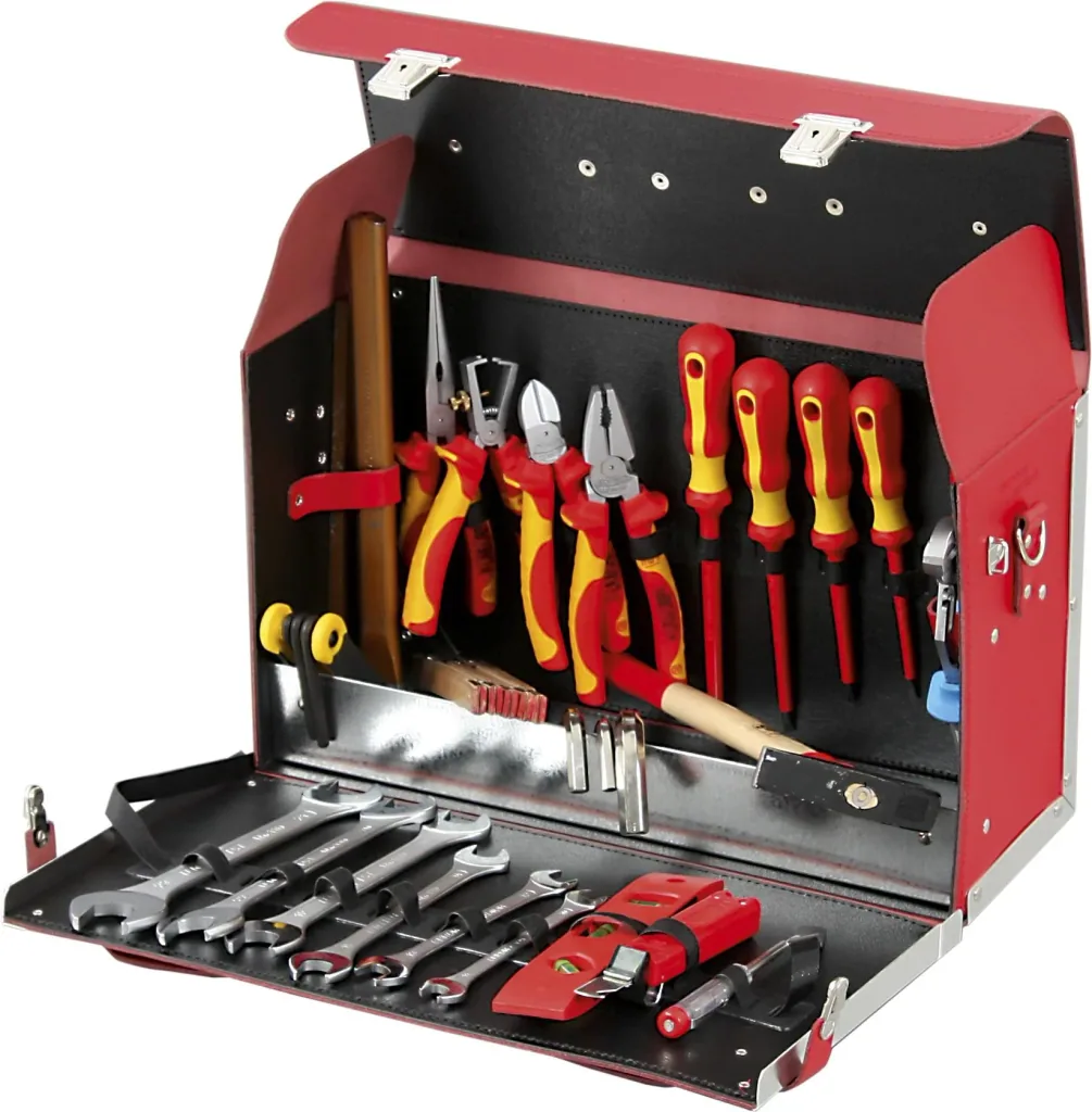 Werkzeugtasche FAVORIT 7163 Rot, 18 Liter